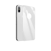 Kaitseklaas Hoсo Full Glue Iphone X / Iphone XS Back (valge)